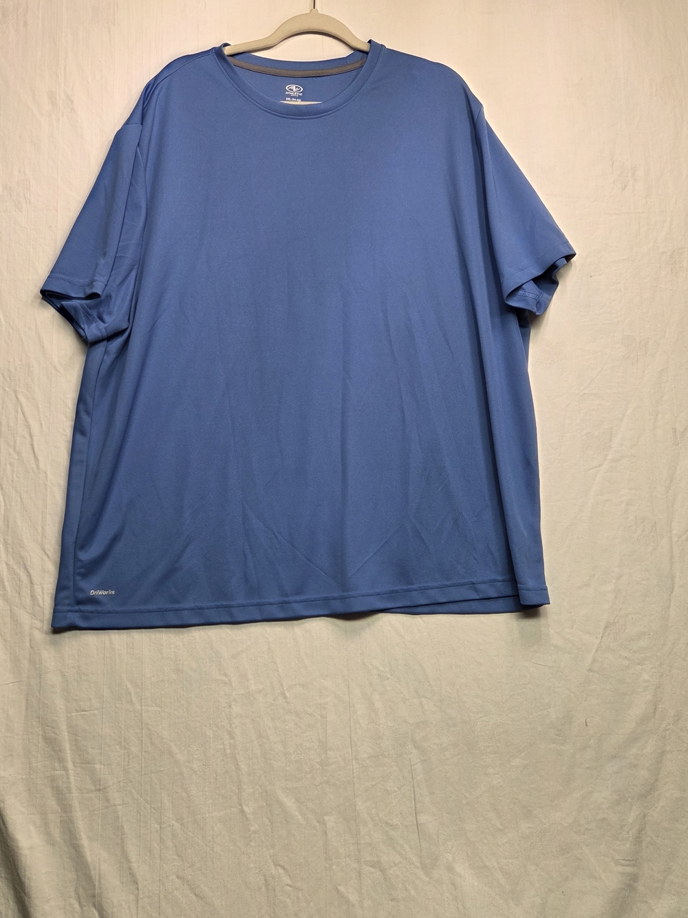 Men's Performance Crew Neck T-Shirt - Blue Size 3XL. #0273